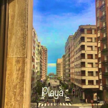 Rocamar Centro Playa San Lorenzo - Parking Gratuito 希洪 外观 照片
